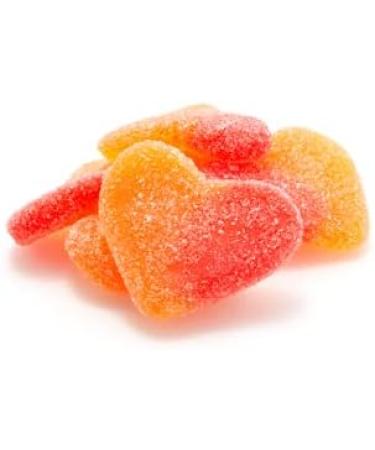 Yupik Gummy Peach Soft Hearts 1 kg Gluten-Free Sugary Coating Fruity Flavor Heart-Shaped Chewy Gummies Fun Treat Sweet Candy Delicious Snack Ideal for Gifting & Holidays 1 kg (Pack of 1) - Buy Online on GoSupps.com
