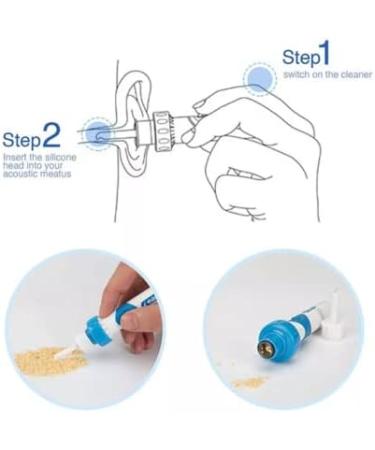 THE PERFECT PART Safety Electric Cordless Vacuum Ear Cleaner Wax Remover Painless Cleaning Tool - Buy Online on GoSupps.com
