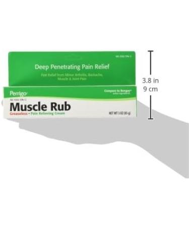 Muscle RUB Cream 3 OZ - Soothing Relief for Sore Muscles - Buy Online on GoSupps.com