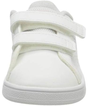 adidas Kids Advantage Cf I Sneaker Child | White Ftw Bla Rosrea | Size 2.5 UK - Buy Online on GoSupps.com