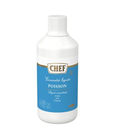 Buy CHEF Liquid Concentrate Fish | Aromatic Flavor Boost for Fish Dishes | 100% Natural | 1L Pack International Shipping Available - Buy Online on GoSupps.com