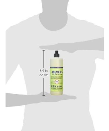 Mrs. Meyer's Liquid Dish Soap - Biodegradable Lemon Verbena, 16 fl oz (Pack of 3) - Buy Online on GoSupps.com