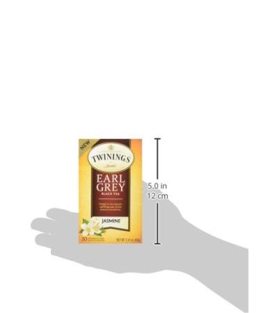 Twinings Earl Grey Jasmine Tea - 20 Count | Premium Flavored Tea Bags - Buy Online on GoSupps.com