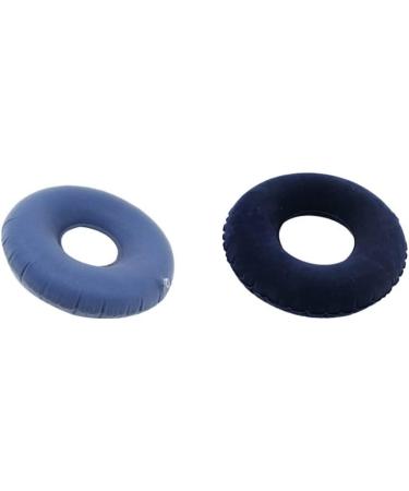 Jbnmvc Inflatable Pile Ring Pad Donut Pillow Vinyl Rubber Seat Acne-Black - Buy Online on GoSupps.com