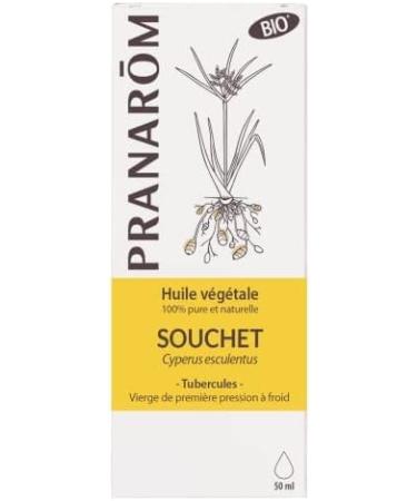  Pranar m Pranar m Souchet Organic Vegetable Oil Softening Nourishing and Protecting 50 ml - Buy Online on GoSupps.com
