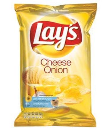 Lay's cheese onion chips 40 gr | 20x | Total weight 800 gr