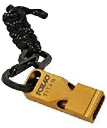 Buy Fox 40 Titan Premium Two-Tone Titanium Pipe Gold - International Shipping Available - Buy Online on GoSupps.com