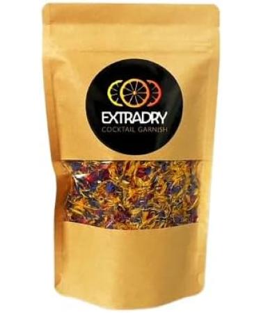 Extra dry - Dried Flower Mix for Cocktails 20g | 100% Natural Floral Filling for Drinks Teas Infusions and Desserts | No A - Buy Online on GoSupps.com