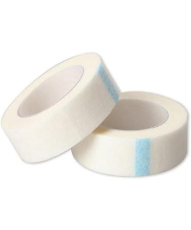 5Rolls White Eyelash Tape Adhesive Fabric Eyelash Tapes for Sensitive Skin Eyelashes Extension Supply Eyelash Tape - Buy Online on GoSupps.com