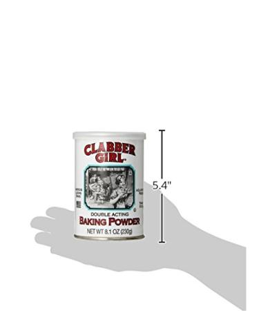 Clabber Girl Baking Powder 8.1 oz - Premium Quality for Perfect Baked Goods - Buy Online on GoSupps.com
