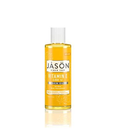 JASON Vitamin E 5 000 IU All Over Body Nourishment Oil  4 oz. (Packaging May Vary) 4 Ounce (Pack of 1)