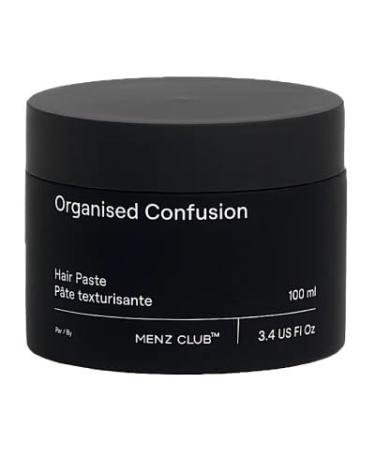 Menzclub Men s Texturizing Paste Organised Confusion Hair Paste for Men Matte Finish Create Texture for Thicker Look & Zero Shine for Natural Look