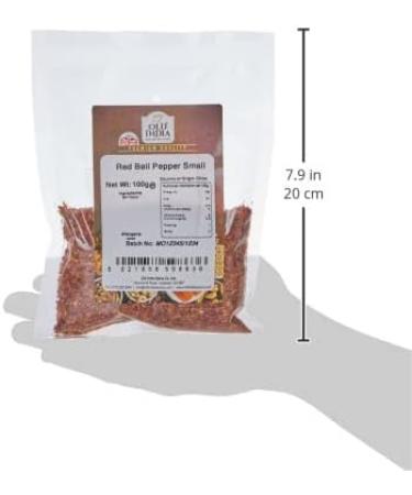 Old India Red Bell Pepper Small 100g - Buy Online on GoSupps.com