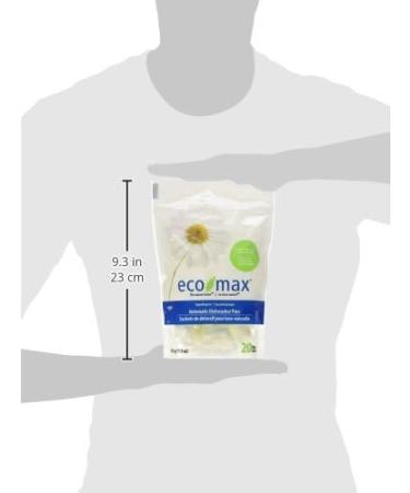 Eco-Max Hypoallergenic Automatic Dishwasher Pacs 20 count Scent Free DETERGENT - Buy Online on GoSupps.com