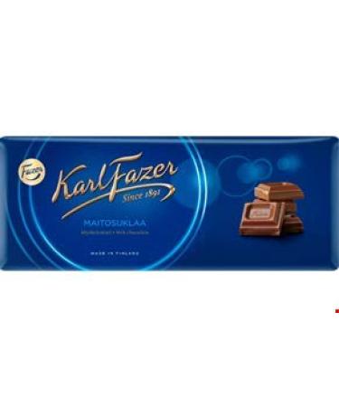 Fazer Milk Chocolate bars 200g (SET OF EIGHT)