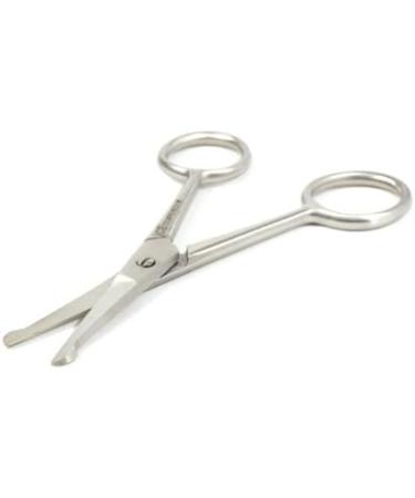 BlueINOX Stainless Steel Nose Scissors Beard Scissors & Ear Hair Scissors - 10cm Straight Blade - Buy Online on GoSupps.com