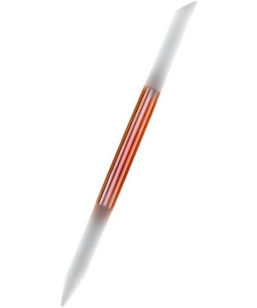 Glass Cuticle Pusher Professional Manicure Stick Nail Cuticle Remover Tools Orange Brushes - Buy Online on GoSupps.com
