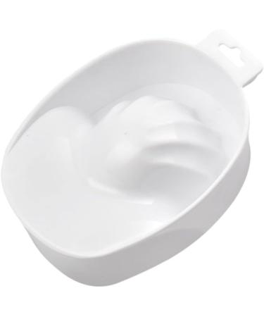 VINTORKY 1Pc manicure hand wash bowl manicure bowls for soaking nail soaker bowl manicure soak bowl nail dip remover nail polish soaker bowl soak off bowl Polishing agent white optional Size 1 White - Buy Online on GoSupps.com