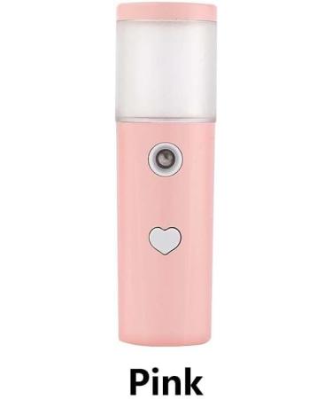 Dajidafu Face Mist Sprayer 30ml Rechargeable Moisturizing Facial Humidifier Portable Atomizer Salon Water Steamer Refillable Mister Pink - Buy Online on GoSupps.com