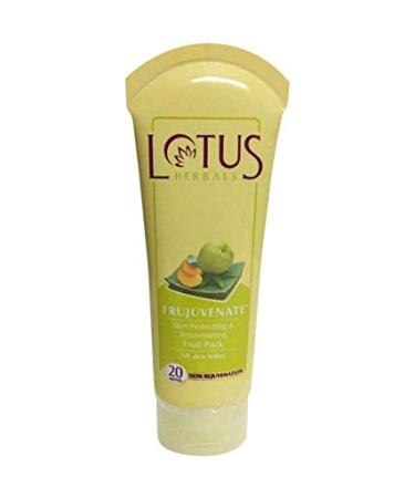 LOTUS HERBALS FRUJUVENATE Skin Perfecting & Rejuvenating FRUIT PACK 120g New