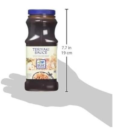 Teriyaki Sauce Blue Dragon 1 Litre | Sweet & Savoury Teriyaki-Noodles Marinade for Chicken Beef Salmon - Vegetables Gluten Free Vegan - Pack of 1 X 1 ltr - Buy Online on GoSupps.com