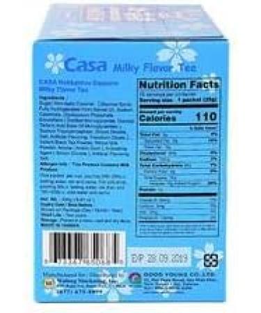 CASA MILKY FLAVOUR TEA HOKKAIDOU (15bags 25g) - Buy Online on GoSupps.com