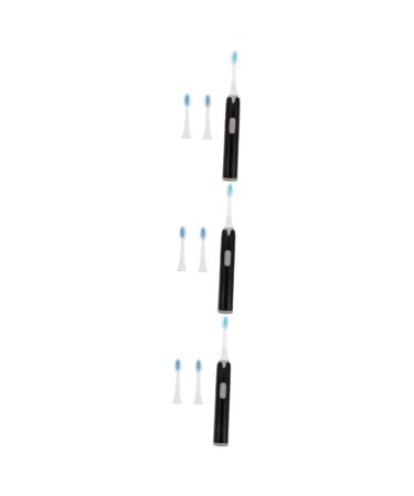 Mobestech 3 Pcs Electric Toothbrush Automatic Toothbrush for Adult Electric Tooth Brush Power Toothbrush Battery Toothbrushes for Adults Tooth Cleaner Abs Cleaning Brush Household
