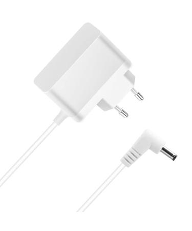 Bouge charging cable compatible with Philips Avent Babyphone SCD503/26 SCD501/00 SCD713/26 SCD600 SCD560 DECT BabyPhone 6V charger power supply (white)