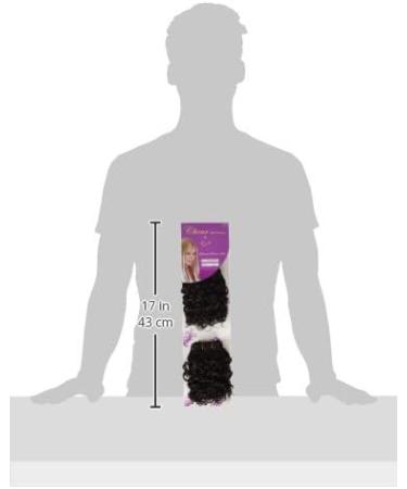 Chear Water Wave 2-in-1 Weft Human Hair Extension with Premium Blend Weave Number 2 Dark Brown 8-Inch - Buy Online on GoSupps.com