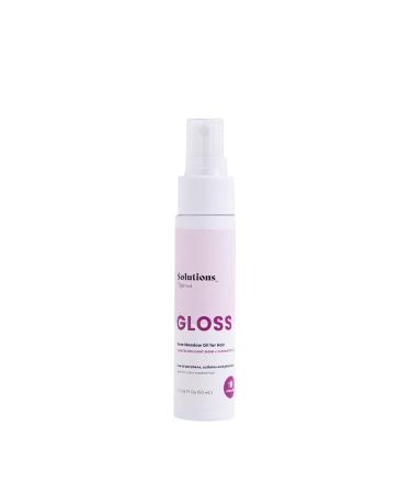 Instyler Solutions Gloss Rose Meadow Hair Oil - Helps Tame Frizzy Hair & Add Shine with Blend of Olive  Rosehip & Meadowfoam Seed Oil - Helps Prevent Breakage - Color-Safe & Vegan (1.7 fl oz / 50 ml)
