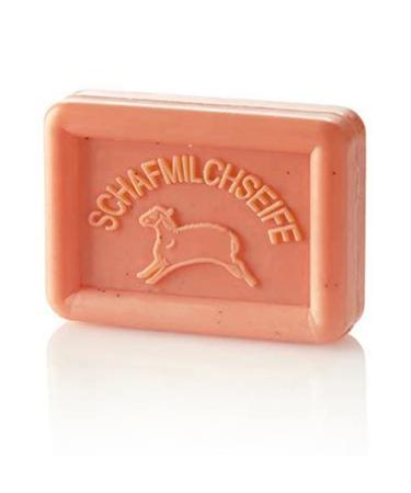 Ovis sheep's milk soap 100g -grapefruite Alge cleaning and care with sheep's milk in pap Packaging / zero waste without microplastic or mineral oil