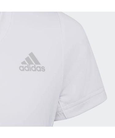 adidas Girls' Club Tennis T-Shirt | White/Grey | Medium Size - Buy Online on GoSupps.com