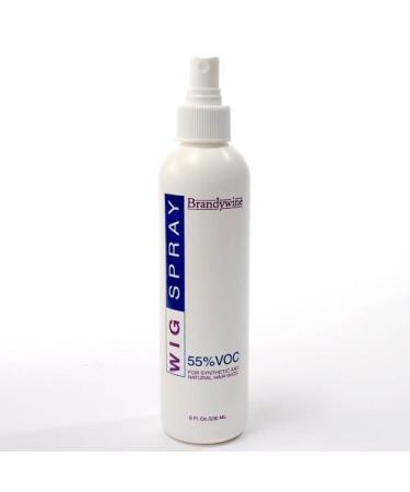 Brandywine Wig Spray Non Aerosol (Pump) For Synthetic and Natural Hair Wigs 8 oz. by Brandywine