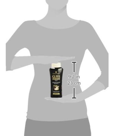 GLISS Ultimate Repair Shampoo for Heavily Damaged Hair 13.6oz (Pack of 3) - Buy Online on GoSupps.com