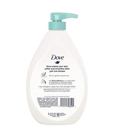 Dove Sensitive Skin Body Wash Pump 34 Fl Oz - Pack of 2 - Buy Online on GoSupps.com
