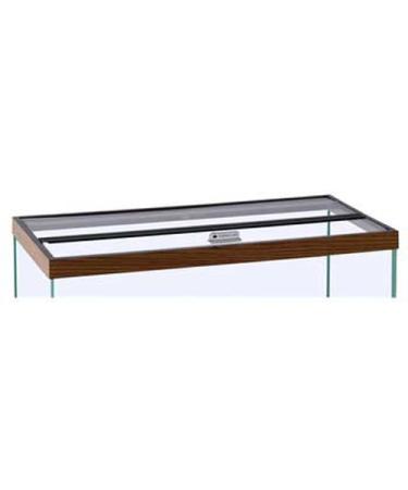 Perfecto Manufacturing Hinged Rectangle Aquarium Canopy in Glass 48"