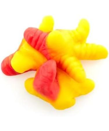 Yupik Gummy Chicken Feet 1 kg Gluten-Free Fruity Flavor Chewy & Colorful Chicken Feet-Shaped Gummies Fun Treat Sweet Candy Delicious Snack Ideal for Gifting Holidays & Baking 1 kg (Pack of 1) - Buy Online on GoSupps.com