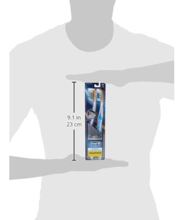 Oral-B Pro-Flex Toothbrush | Clinical Pro-Health | Soft Bristles | 2 Count - Buy Online on GoSupps.com