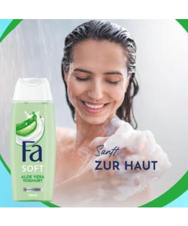 Schwarzkopf Henkel FA Shower Gel Aloe Vera Yoghurt 3 x 250 ml refreshing shower cream with mild formula and pleasant scent of aloe vera vegan 94 ingredients of natural origin 250 ml 3er Pack - Buy Online on GoSupps.com