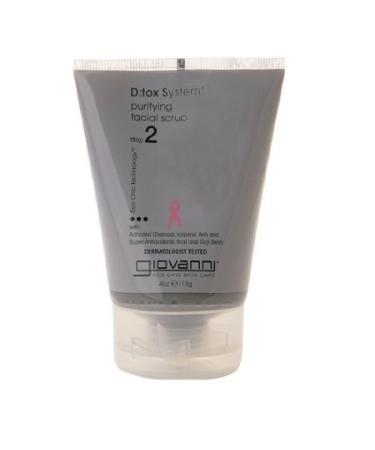 Giovanni D:tox System Purfying Facial Scrub - Step 2 4 oz (113 g)
