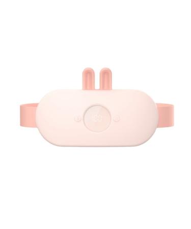Qwertfeet heating belt pain relief warm with uterus to keep warm pain menstruation menstruation menstruation of female heated massage belts pink