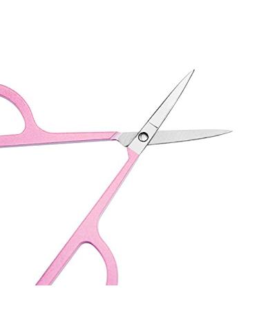 Craft Scissors 1PC Stainless Steel Eyebrow Scissor Eyelashes Nose Hair Remove Round Point Head Trimmer Personal Care Makeup Beauty Tools Scissors - Buy Online on GoSupps.com