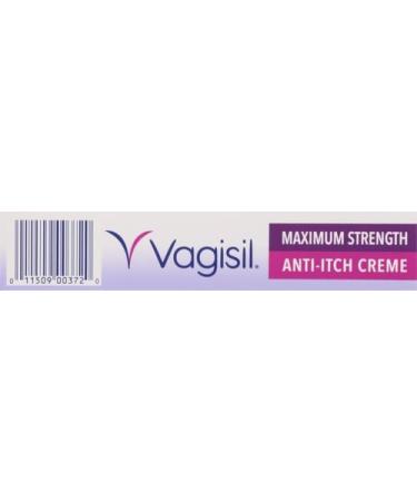 Vagisil Anti-Itch Cr me Maximum Strength 1 oz - Fast Relief for Intimate Itching | Buy Online Internationally - Buy Online on GoSupps.com