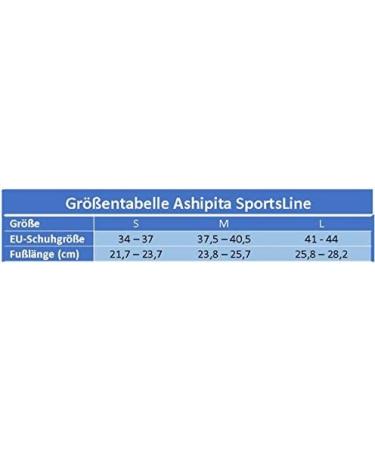 Ashipita SportsLine Foot Sling | Fashionable Relief for Cold Feet Circulatory Disorders Heel Spurs & Hallux Valgus - DFS Black M - Buy Online on GoSupps.com