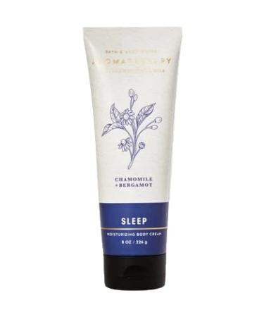 Bath and Body Works Body Care Aromatherapy Moisturizing Body Cream w/Essential Oils - 8 oz Many Scents (SLEEP - Chamomile + Bergamot)
