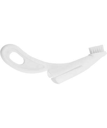 Soft Bristle Dog Finger Brush Dental Oral Care Kit for Pet Teeth and Gums Cleaning Suitable for Dogs and Cats (White) - Buy Online on GoSupps.com