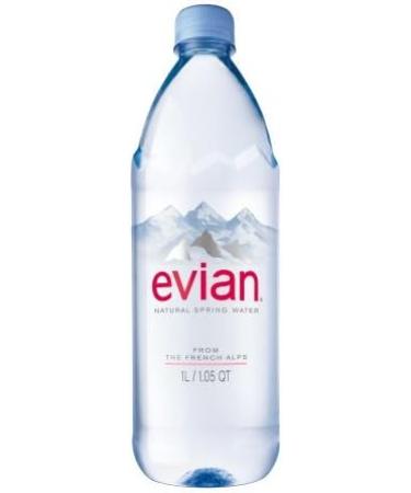 evian Lot de 2 bouteilles d'eau de source naturelle - 100 ml - Buy Online on GoSupps.com