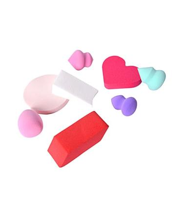 Mini Makeup Blending Sponges | Multipack of 8 Beauty Blenders Variety of Shapes for Different Facial Areas
