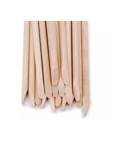 100PCS 75mm Cuticle Orange Wood Nail Sticks Pusher Set - Disposable Tool for Manicure & Pedicure - Skin Safe Remover for Home & Salon - Buy Online on GoSupps.com