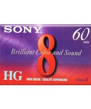 Sony P6-60HG 60 Minute High Grade 8mm Tape